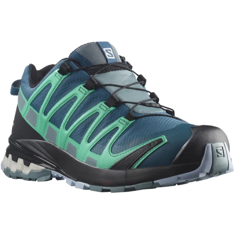 Sapatilhas Trail Running Salomon Xa Pro 3d V8 GTX Feminino Azuis Turquesa | PT H15768